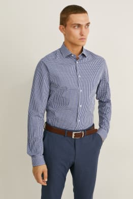 Camisa formal - slim fit - mànigues extrallargues - fàcil de planxar
