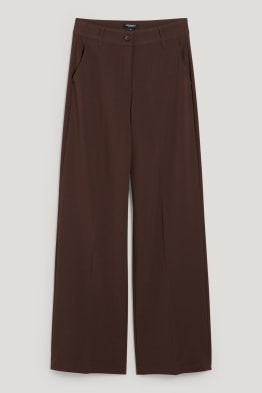 CLOCKHOUSE - Stoffhose - High Waist - Wide Leg