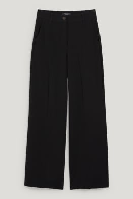 CLOCKHOUSE - pantalons de tela - high waist - wide leg