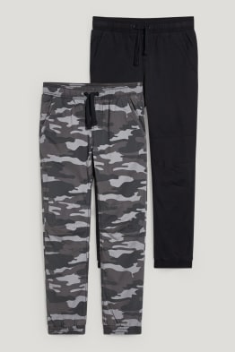 Paquet de 2 - pantalons de tela