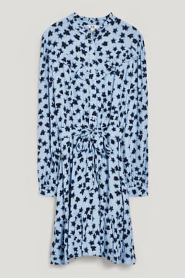 Vestido fit & flare - de flores
