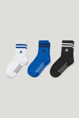 Multipack 3er - PlayStation - Socken mit Motiv