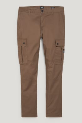 Pantaloni cargo - regular fit - hiking - LYCRA® - material reciclat