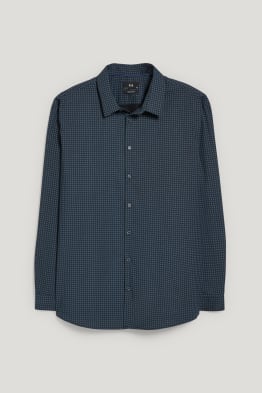 Košile - regular fit - kent - snadné žehlení - s minimalistickým potiskem