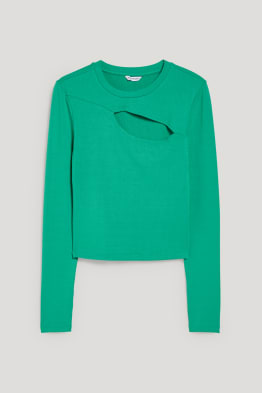 CLOCKHOUSE - Crop Langarmshirt