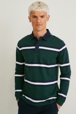 Poloshirt - gestreift