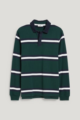 Poloshirt - gestreift