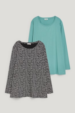 Multipack of 2 - long sleeve top - LYCRA®