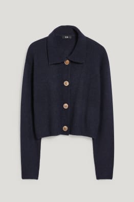 Cardigan tricotat - material reciclat