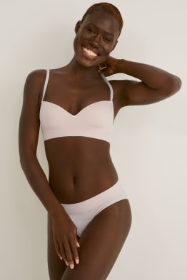 Reggiseno senza ferretti - DEMI - imbottito - senza cuciture