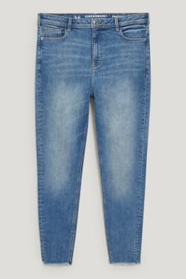 CLOCKHOUSE - skinny jeans - high waist - z recyklovaného materiálu