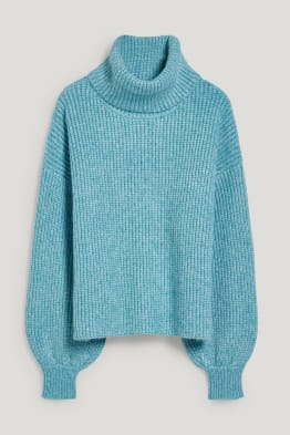 CLOCKHOUSE - polo neck jumper