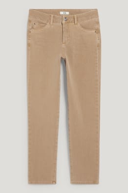 Hose - Slim Fit - Mid Waist - 4 Way Stretch
