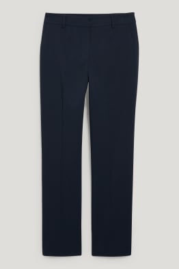 Business kalhoty - mid waist - straight fit