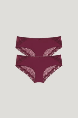 Pack de 2 - hipsters - LYCRA®