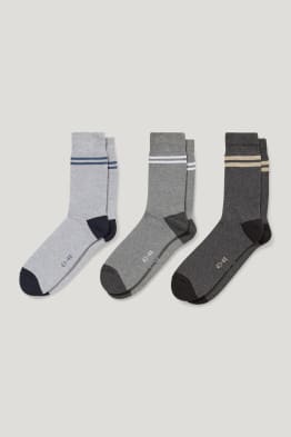 Lot de 3 paires - chaussettes - LYCRA®