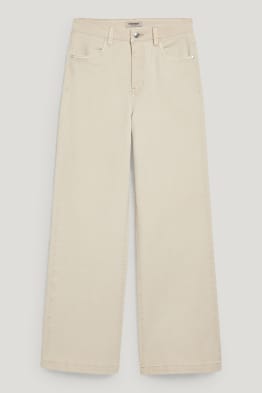 CLOCKHOUSE - jean à jambes évasées - high waist
