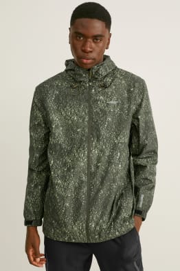 Veste de sport à capuche - à motif