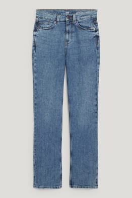 Straight Jeans - High Waist - LYCRA®