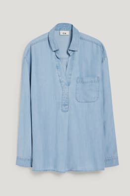 Blusa di jeans - Tencel™