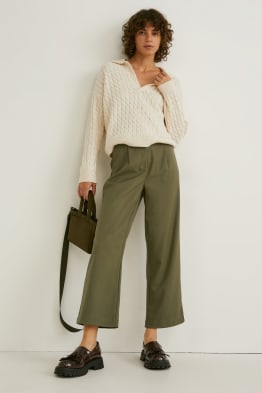Pantalon - high waist - regular fit
