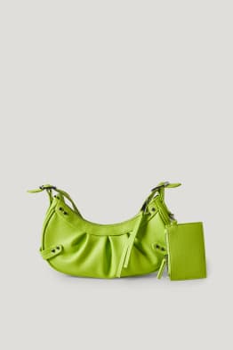 Set - piccola borsa a tracolla e portafoglio - similpelle