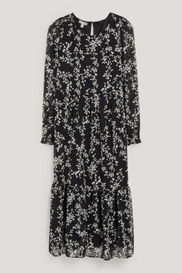 Chiffon dress - patterned