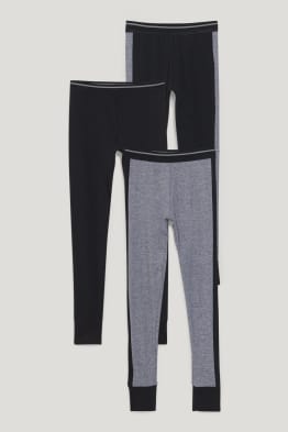 Multipack of 3 - long pants - with organic cotton