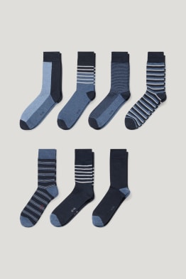 Confezione da 7 - calze - cotone biologico - LYCRA®