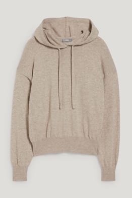 Sweter z kapturem