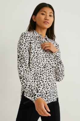 Blouse - LENZING™ ECOVERO™ - met patroon
