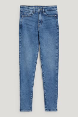 Skinny jeans - wysoki stan - LYCRA® - materiał z recyklingu
