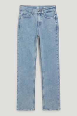 Straight jeans - vita alta - LYCRA® - da materiali riciclati