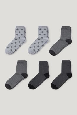 Set van 6 paar - sokken - biokatoen