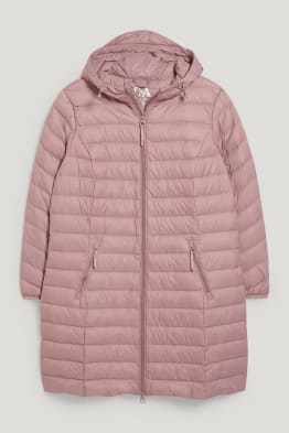 Daunenjacke mit Kapuze