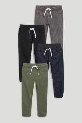 Multipack 4er - Straight Jeans - Thermojeans