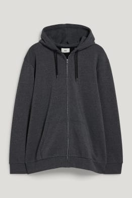 Sweat zippé à capuche - coton bio