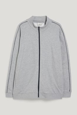 Sweat zippé - coton bio