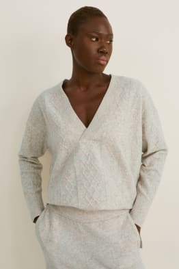 Pullover - Zopfmuster