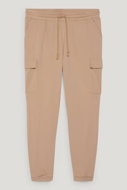 CLOCKHOUSE - sweat cargo trousers - regular fit - recycled