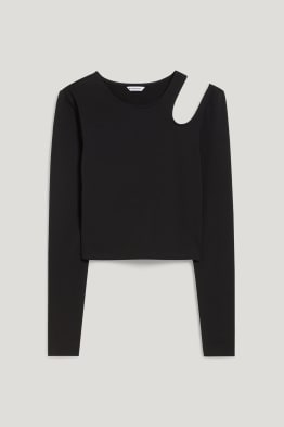 CLOCKHOUSE - Crop Langarmshirt