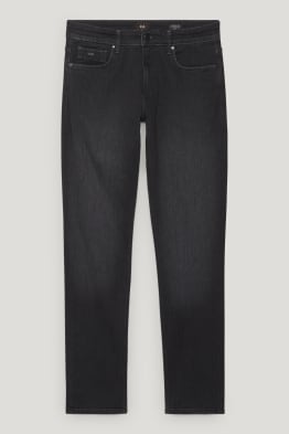 Hallhuber Slim jeans zwart casual uitstraling Mode Spijkerbroeken Slim jeans 