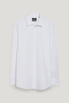 Camisa formal - slim fit - mànigues extrallargues - planxat fàcil
