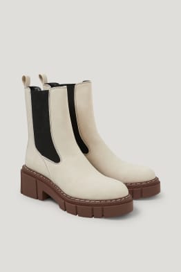 Bottines Chelsea - synthétique