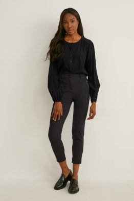 Spodnie materiałowe - średni stan - slim fit