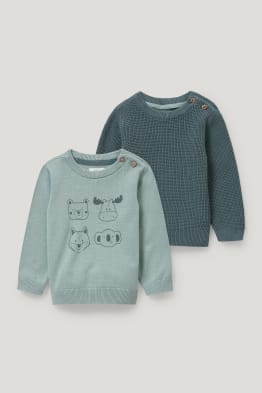 Confezione da 2 - maglione per neonati