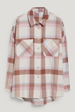 CLOCKHOUSE - bluză din flanel - în carouri