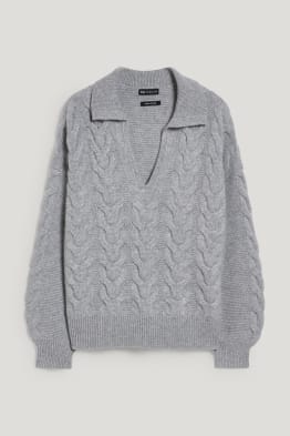Jersey de cachemir - de ochos