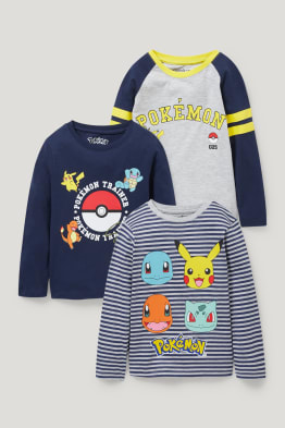 Set van 3 - Pokémon - longsleeve