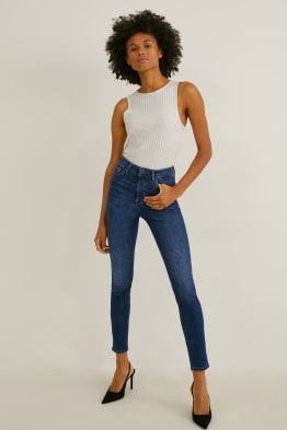 Skinny jeans - wysoki stan - LYCRA®